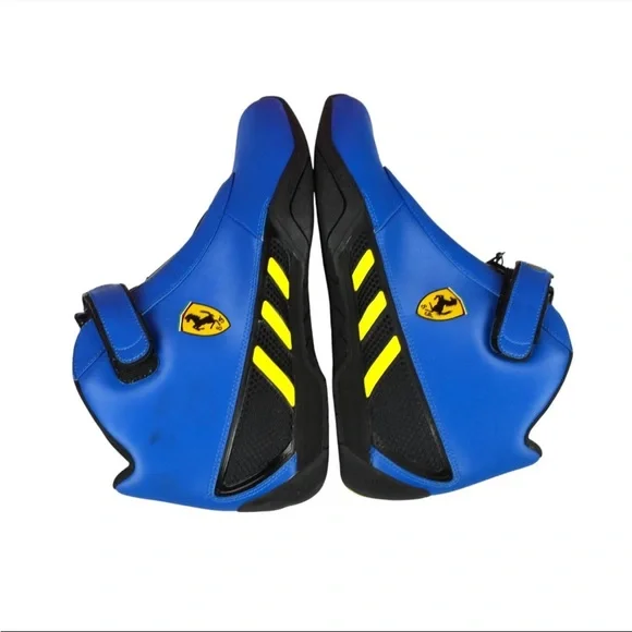 Super Rare Ferrari x Adidas Originals Diving Shoes Mens 9 Blue Sample Shoe Flaw RARE GEMS Adidas D.O.N. Issue 3 Donovan Mitchell Mens  main image 3